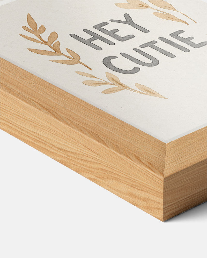 Hey Cutie Botanische Poster
