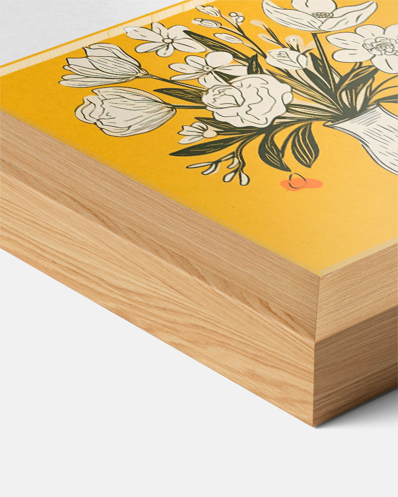Bloemenpracht in Vaas Poster-WallArtistic