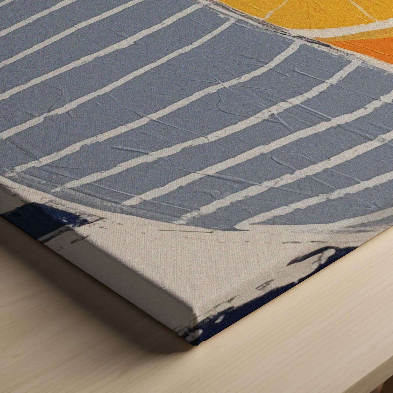 Zonnige Citrus Kom Kunstwerk-canvas-dibond-plexiglas-wanddecoratie-WallArtistic