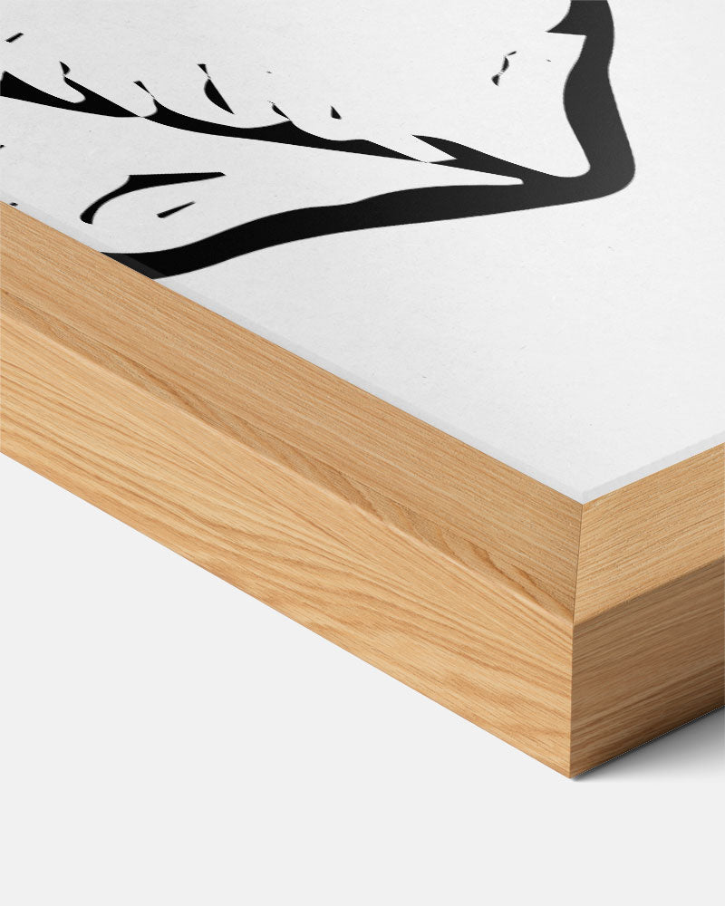 Zwart-wit Zeedieren Poster-WallArtistic