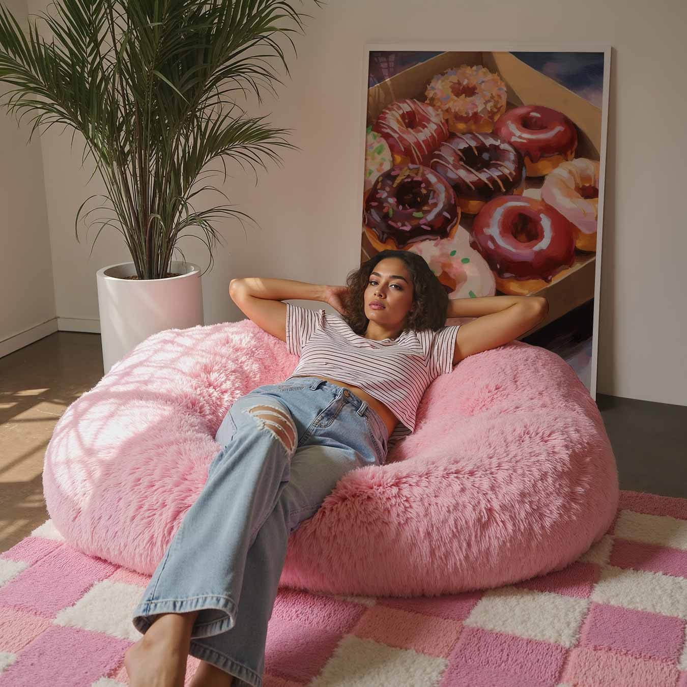 Kleurrijke Donut Delight Poster-WallArtistic