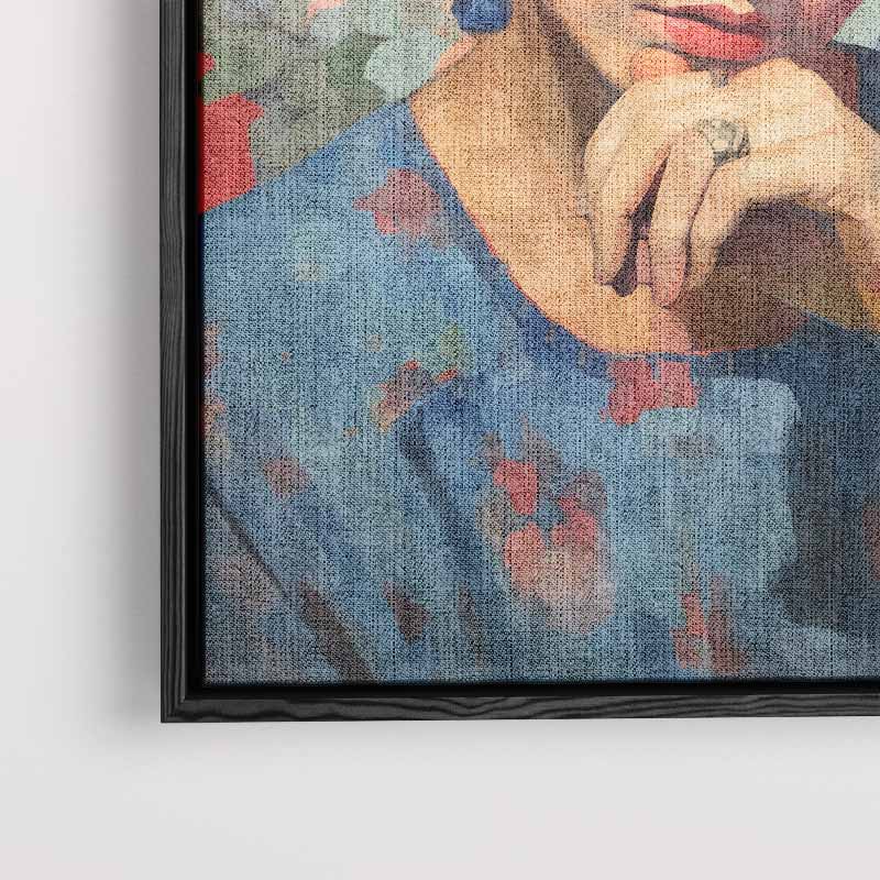 Bloemen Serenade Kunstwerk-canvas-dibond-plexiglas-wanddecoratie-WallArtistic