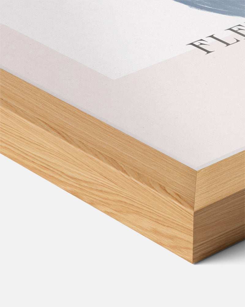 Modern Bloemenkunstwerk Poster-WallArtistic