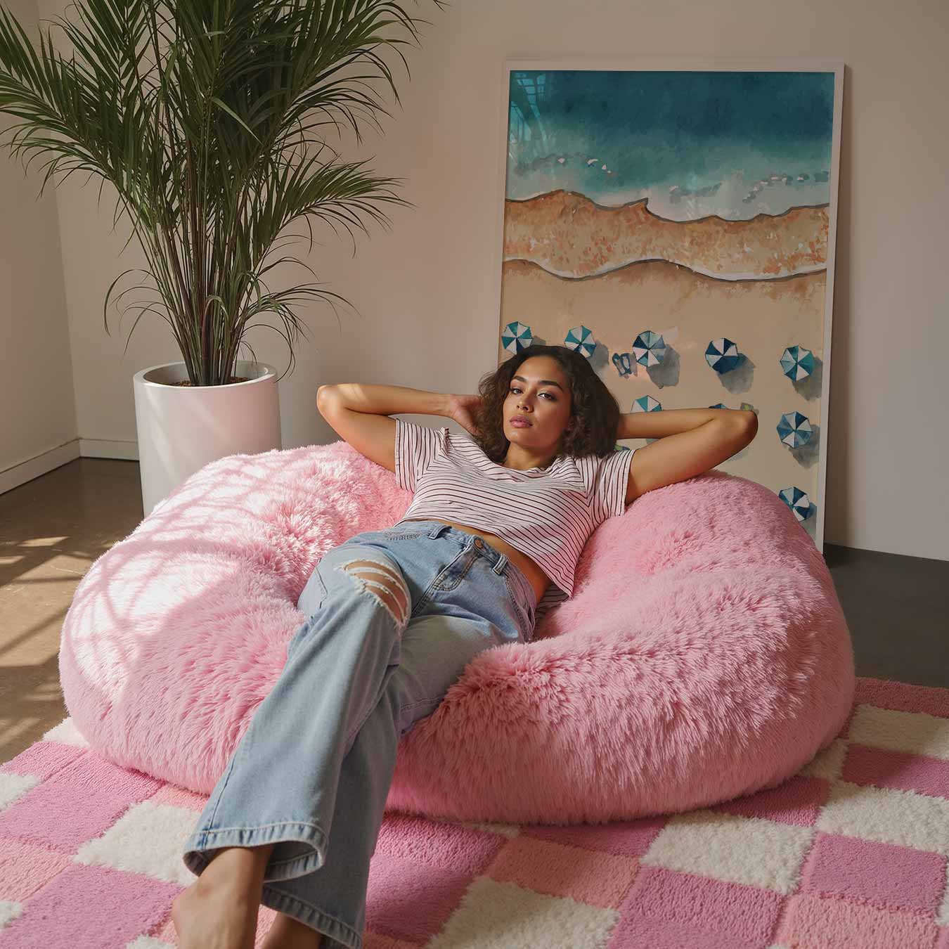 Stranddag Droomposter-WallArtistic