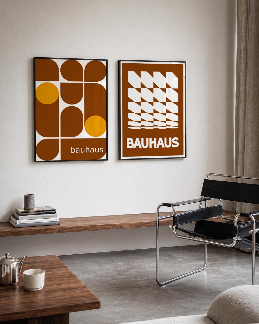 Vormen en vlakken Posterset