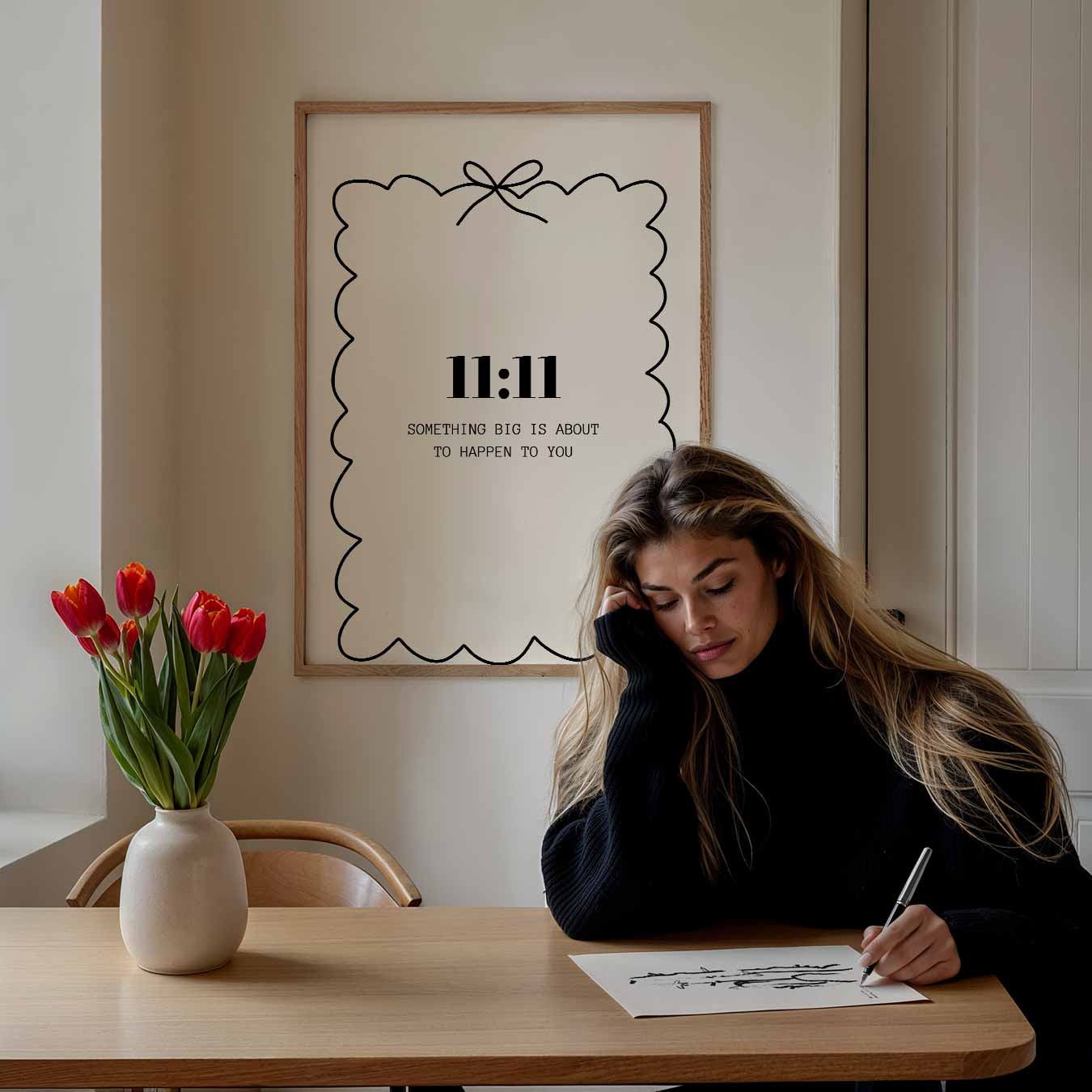 11:11 Inspirerende Wenskaart Poster