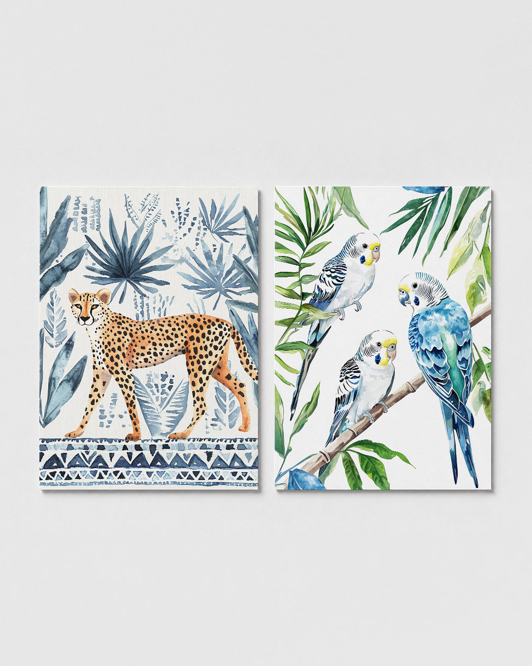 Jungle en patronen Posterset