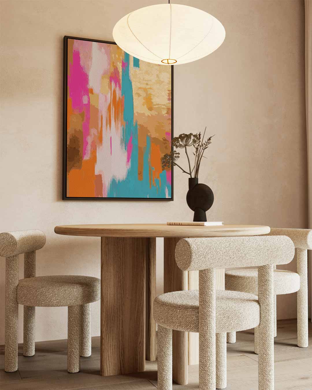 Kleurrijke Dromen Kunstwerk-canvas-dibond-plexiglas-wanddecoratie-WallArtistic