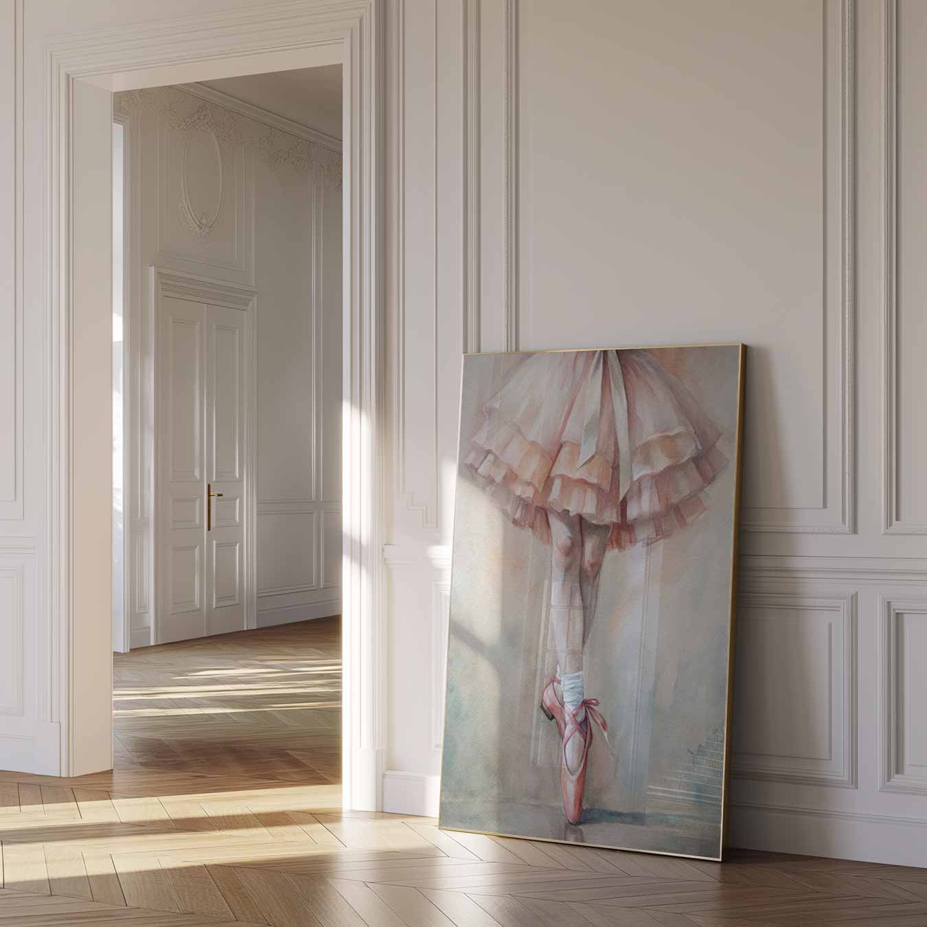 Elegante Balletschoonheid Poster