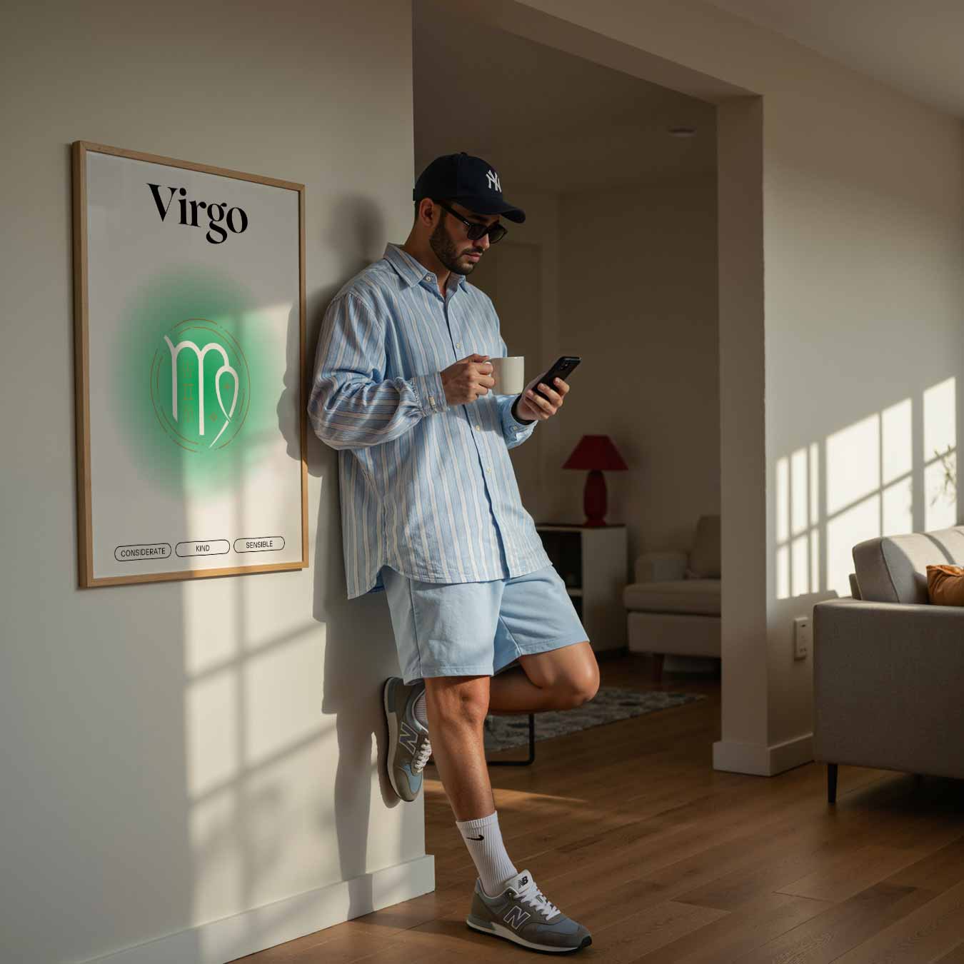 Virgo Zodiac Poster-WallArtistic