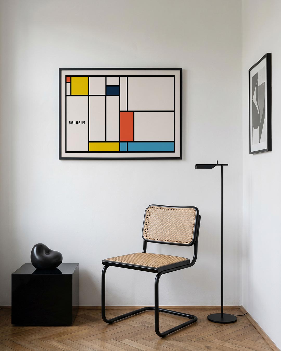 Vlakverdeling en kleur Poster