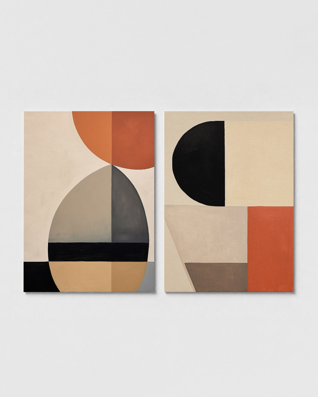 Vorm en kleurenspel Posterset