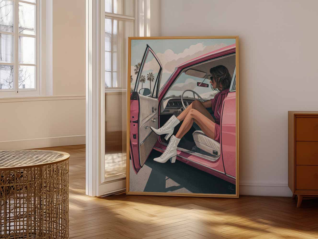 Retro Roadtrip Poster