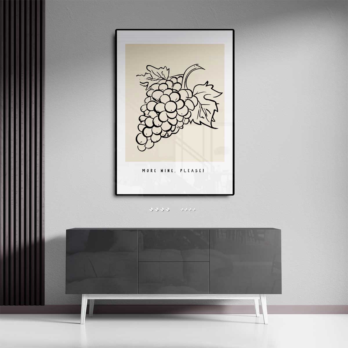 More Wine, Please! Kunstwerk-canvas-dibond-plexiglas-wanddecoratie-WallArtistic