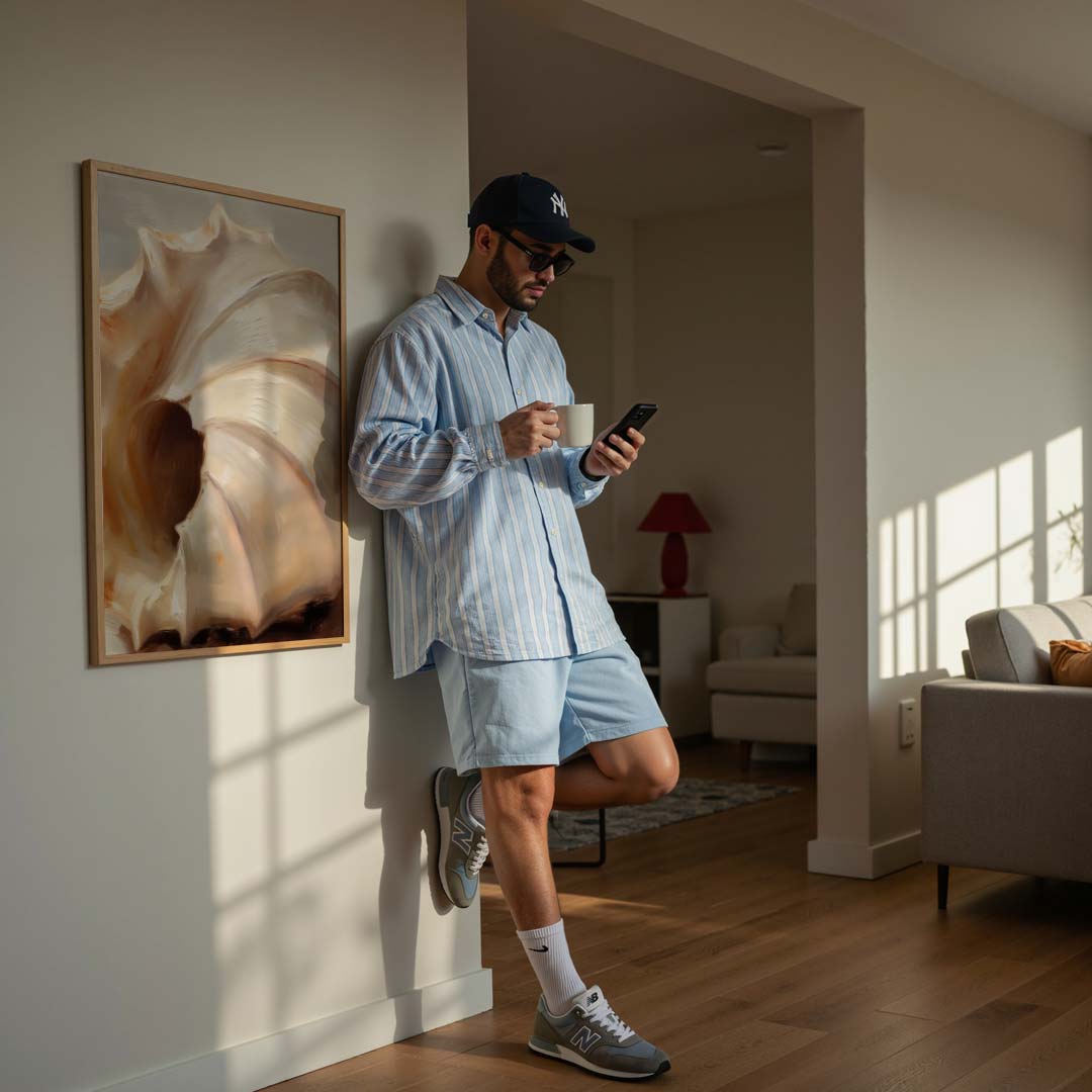 Dromerige Schelpenpracht Poster-WallArtistic