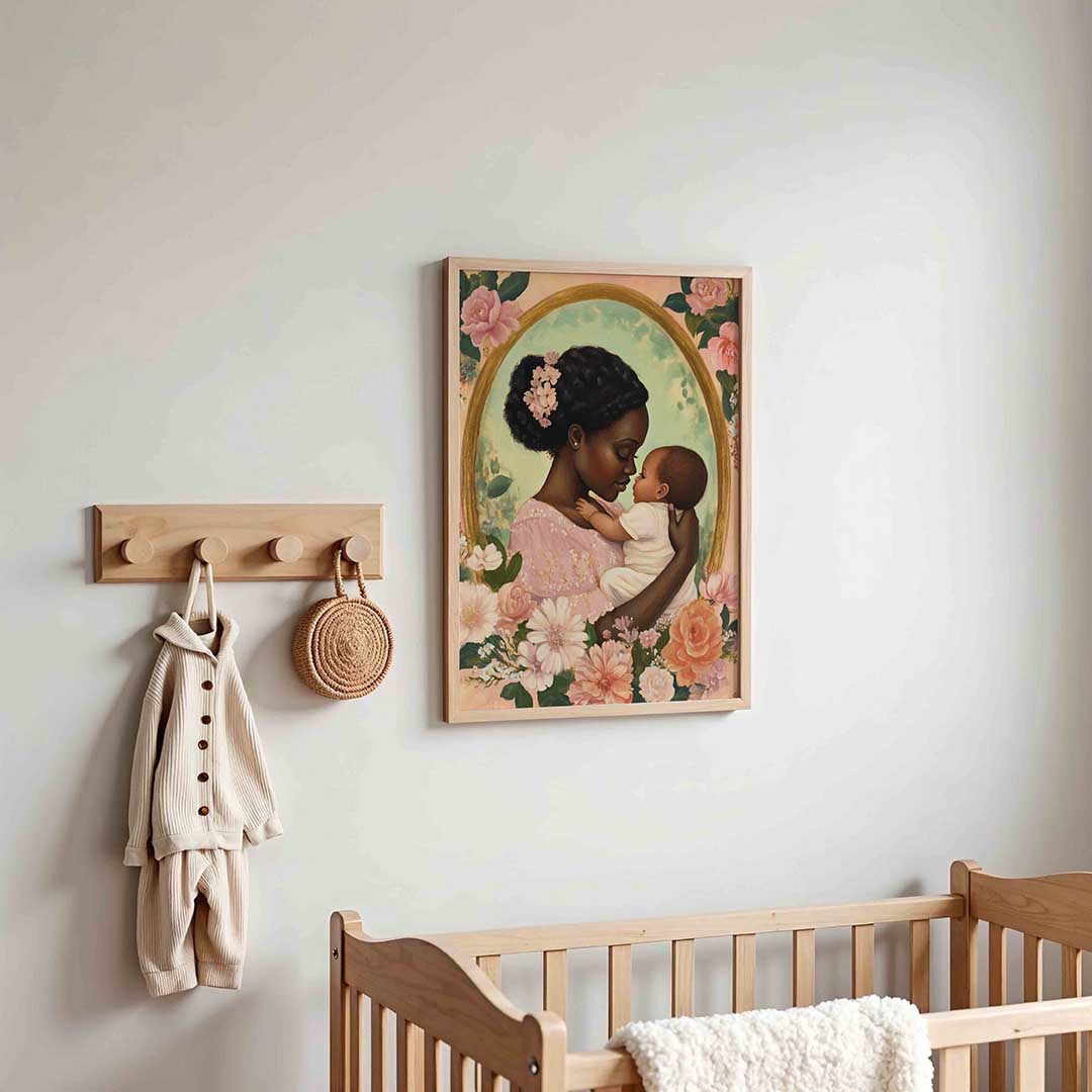 Moeder en kind Poster