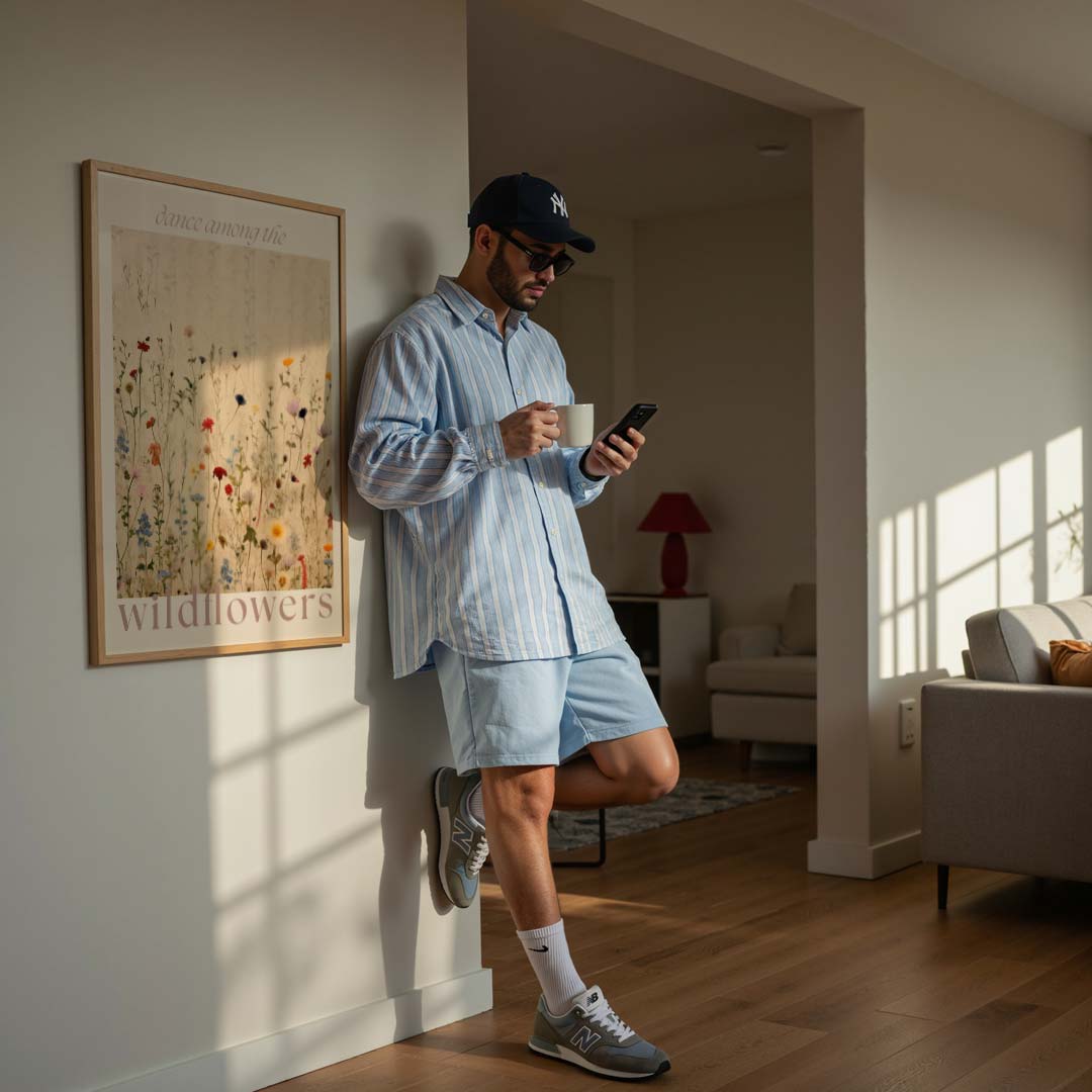 Veldbloemen Dansposter-WallArtistic