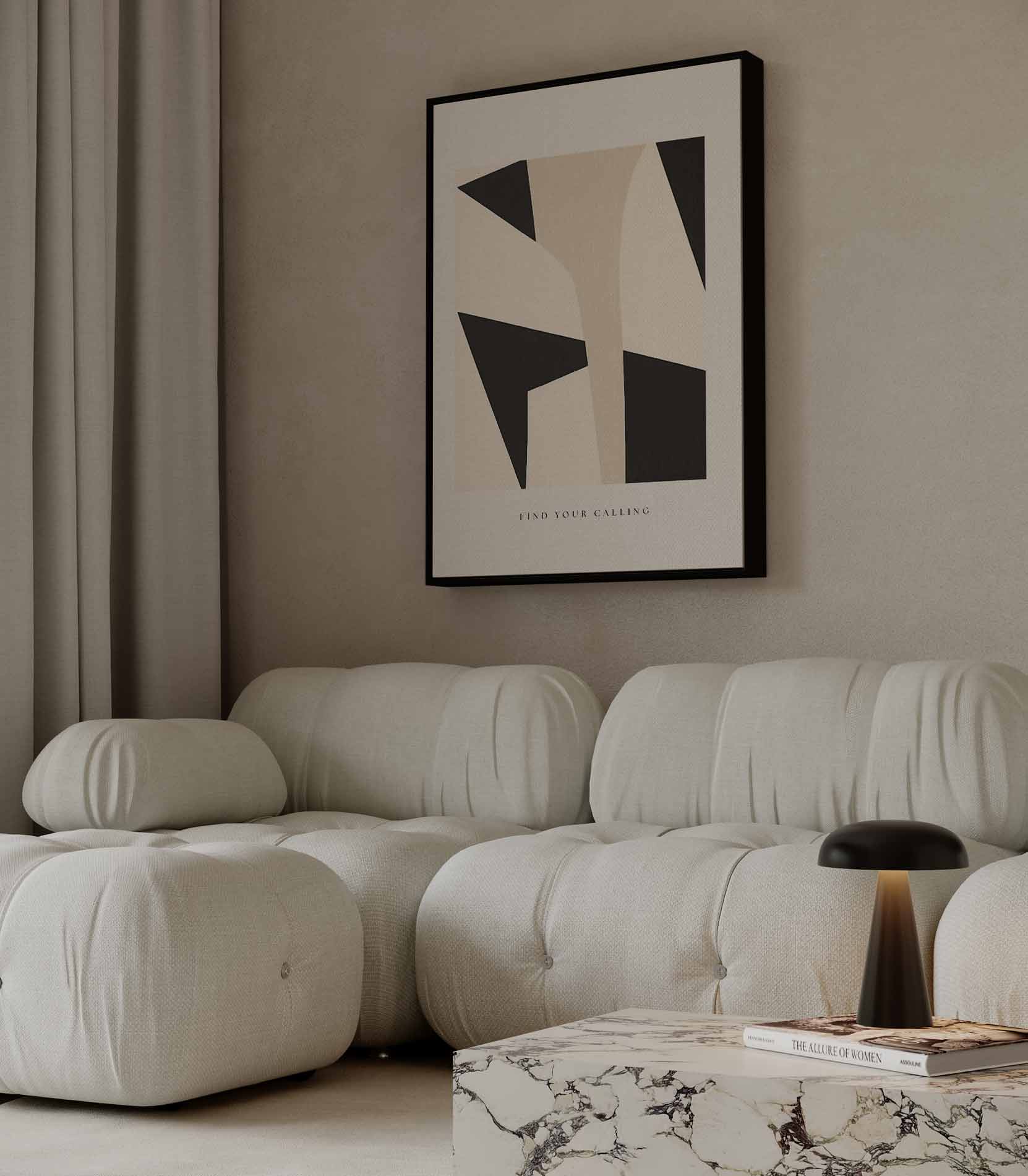 Vind je Roeping Kunstwerk-canvas-dibond-plexiglas-wanddecoratie-WallArtistic