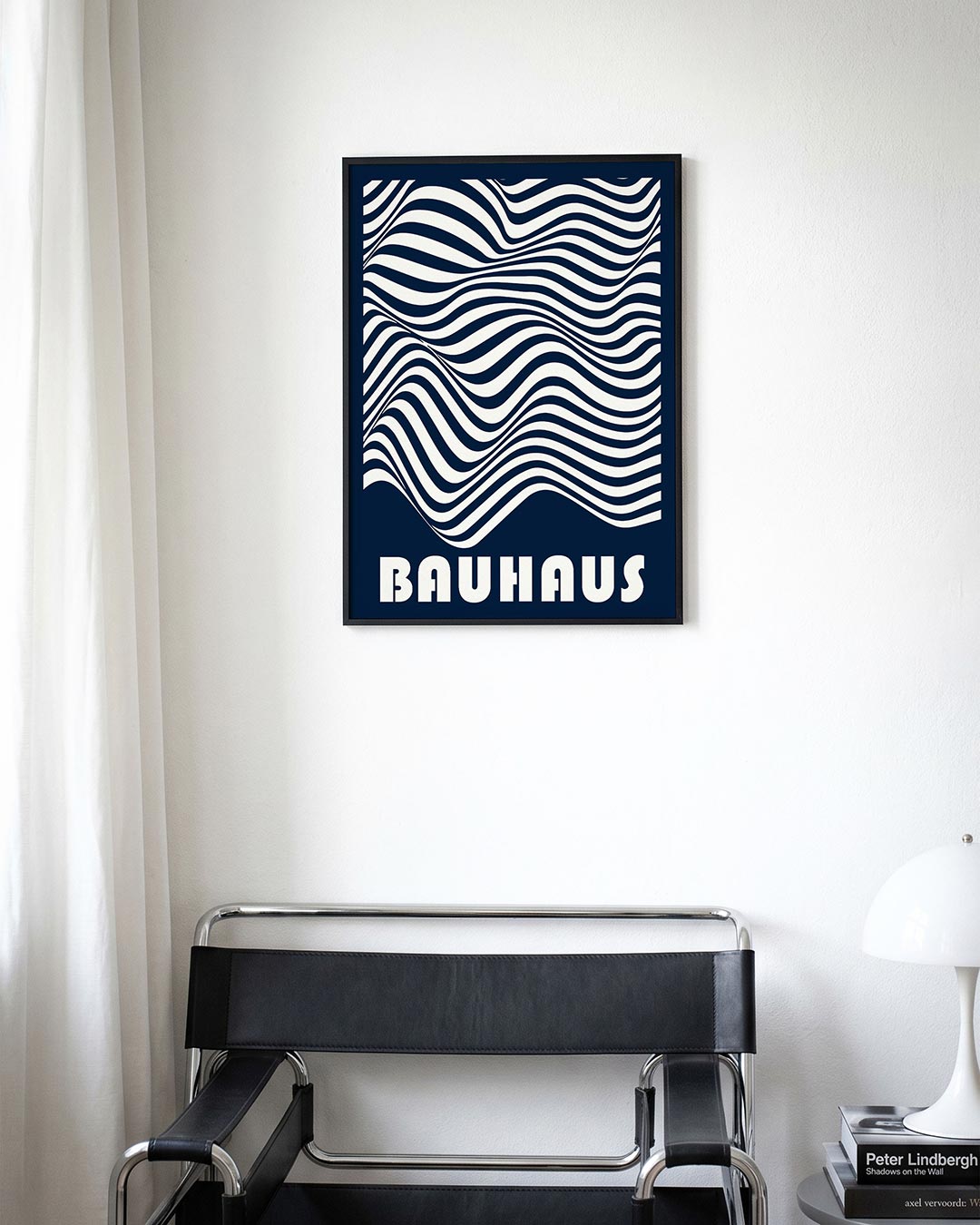 Golvend lijnenspel Poster
