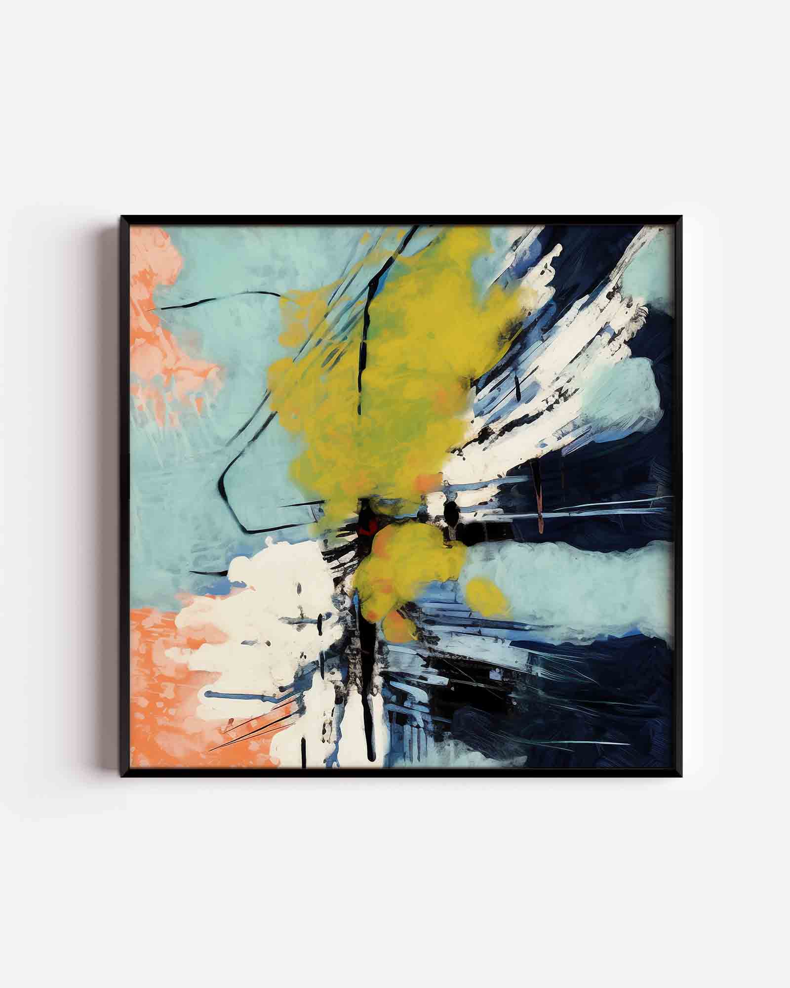 Abstracte vormen Poster