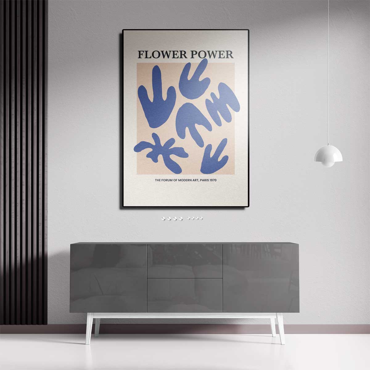 Flower Power Kunstposter