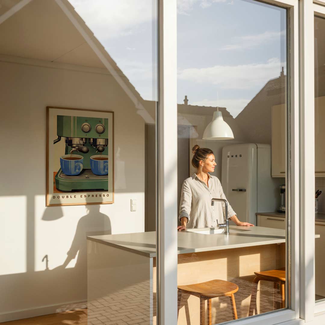 Vintage Espresso Machine Poster-WallArtistic