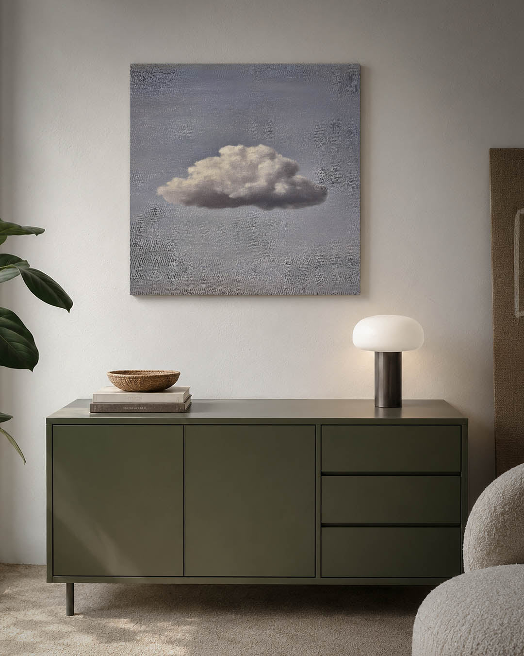 Dromerige wolk Kunstwerk