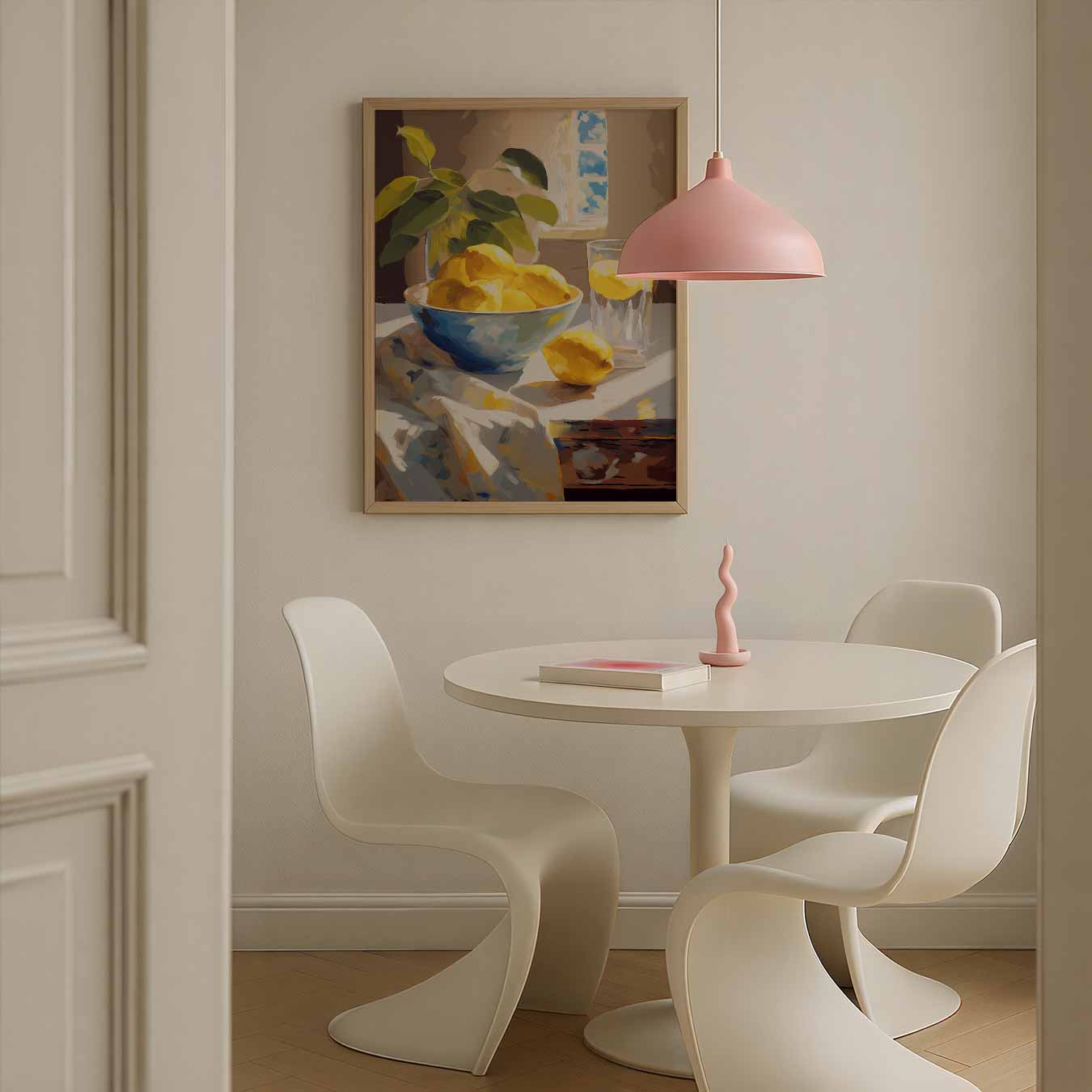 Zonovergoten Citroenen Poster-WallArtistic