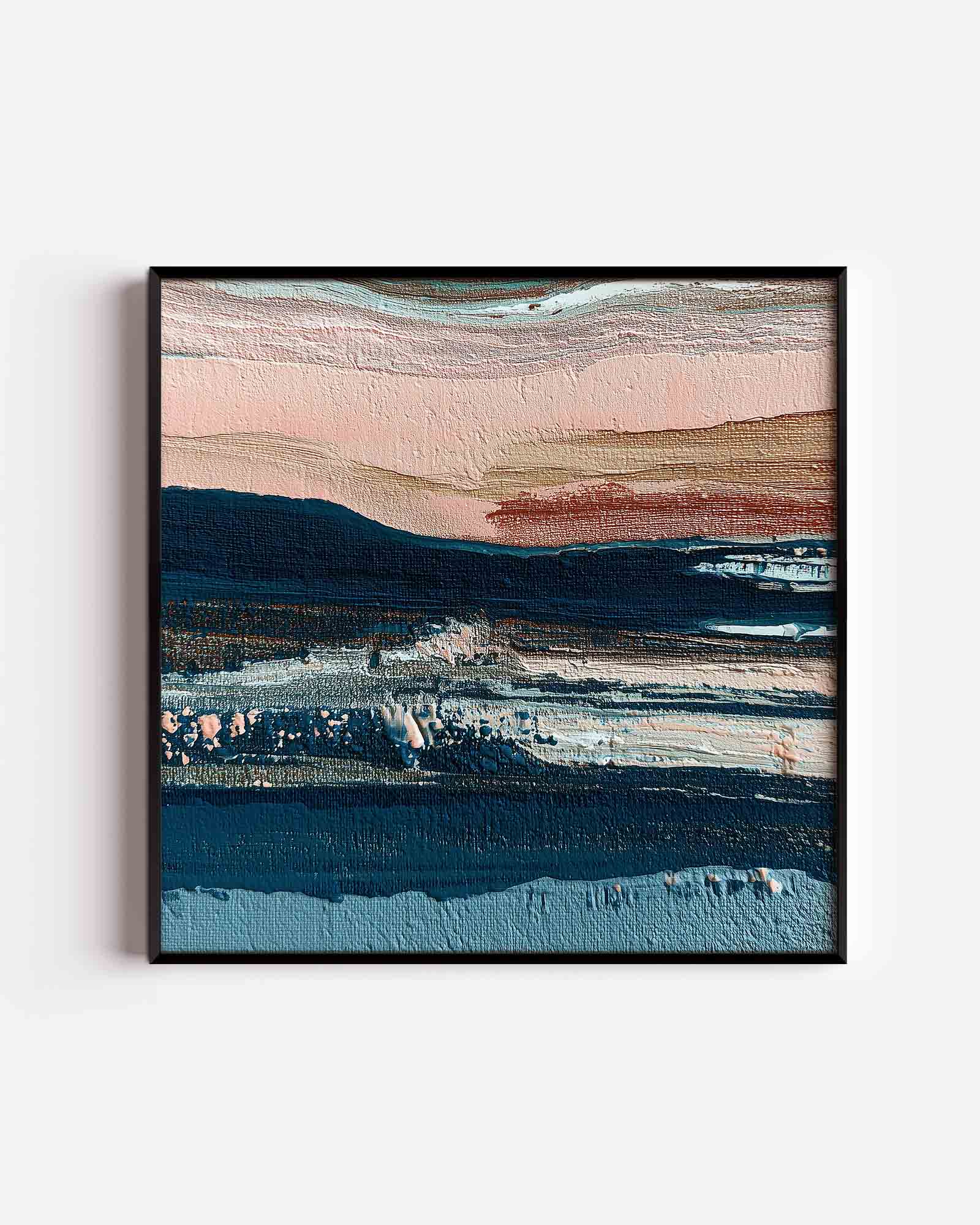 Abstracte lagen Poster