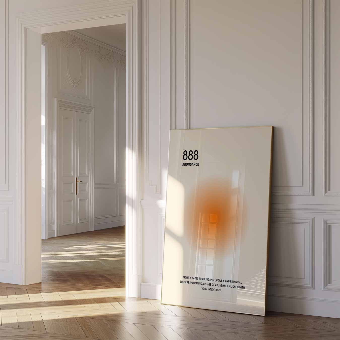 Inspirerende 888 Abundance Poster