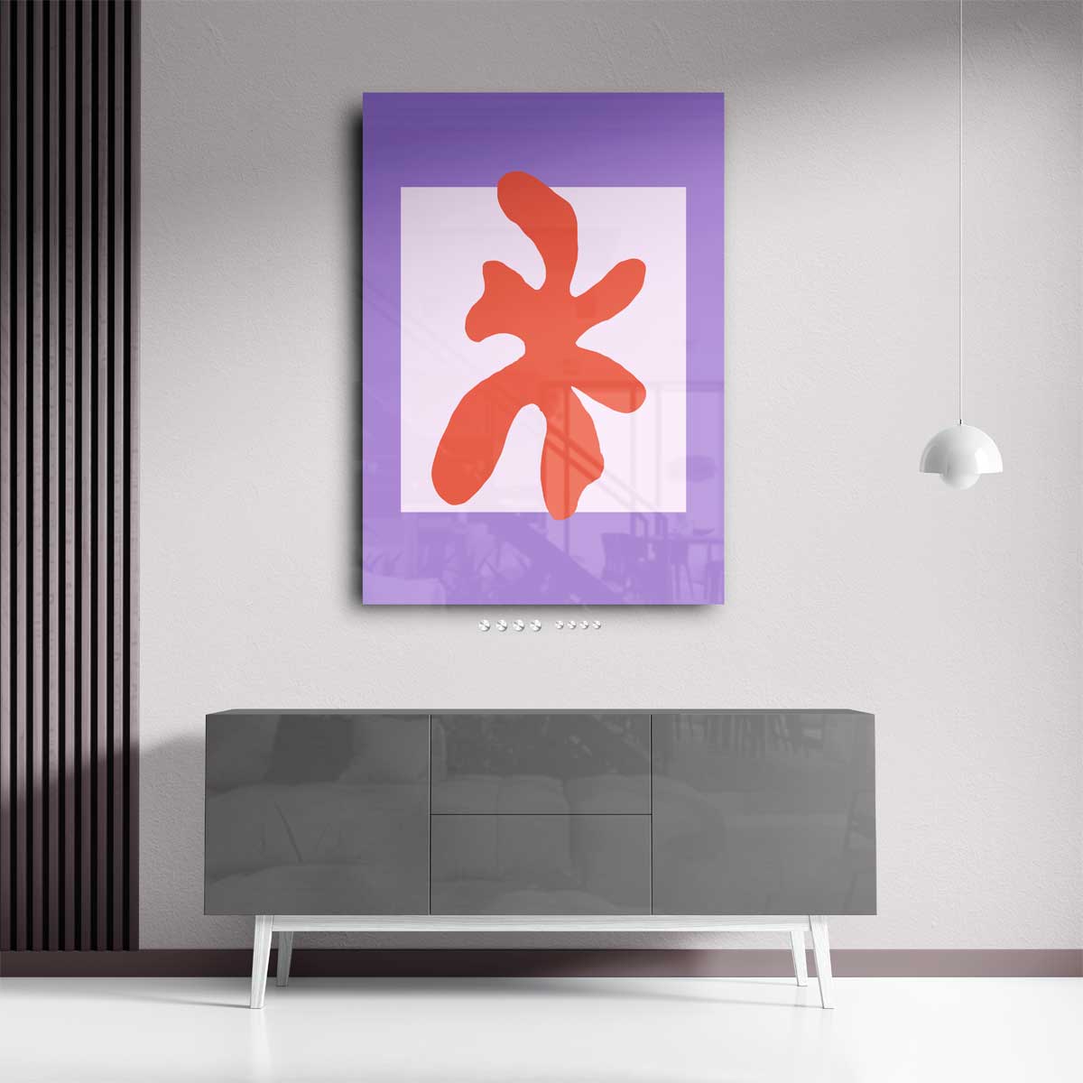 Vrolijk Abstract Design Kunstwerk-canvas-dibond-plexiglas-wanddecoratie-WallArtistic