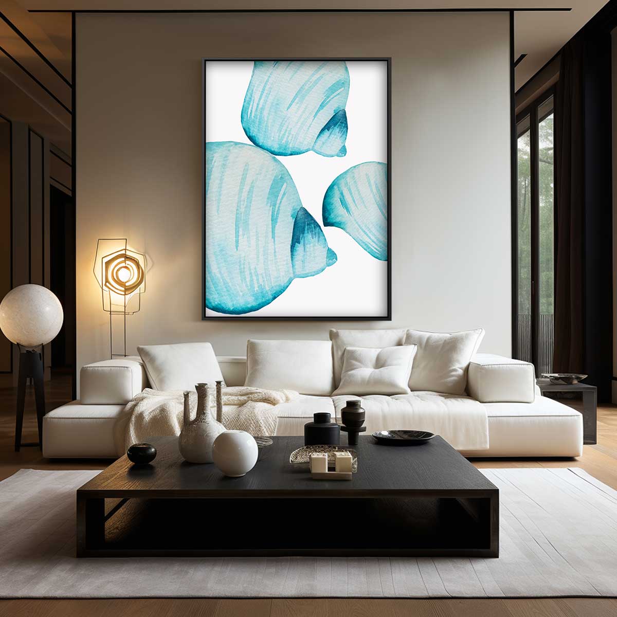 Abstract kunstwerk Kunstwerk-canvas-dibond-plexiglas-wanddecoratie-WallArtistic