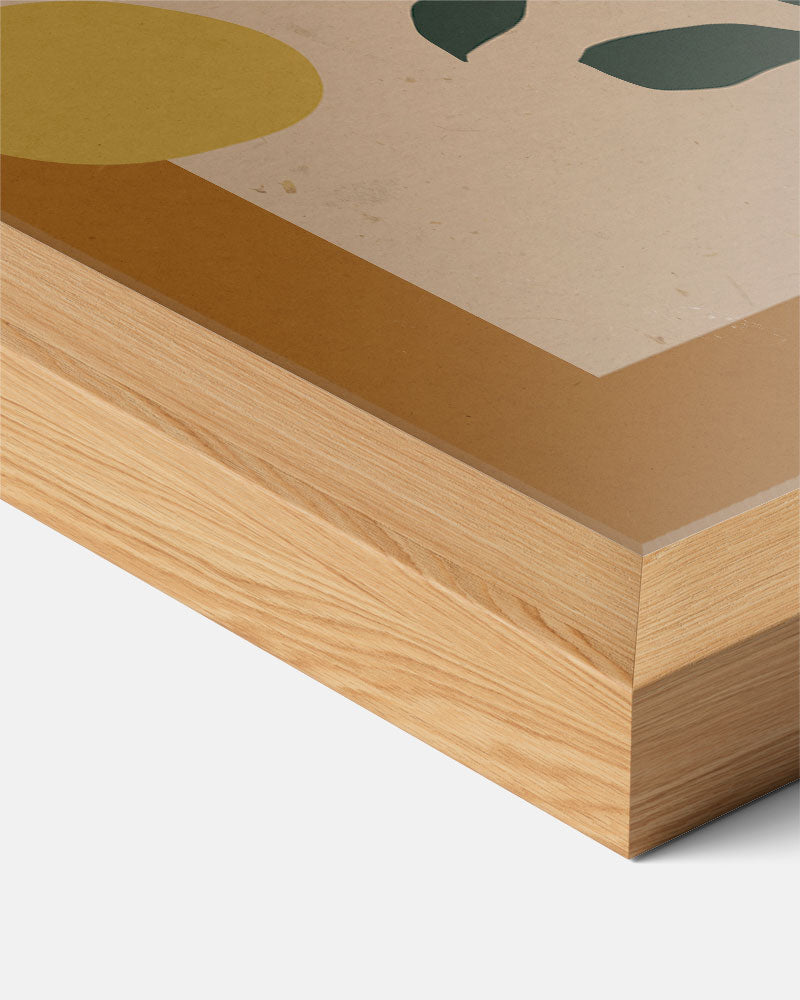 Abstracte Natuurvormen Poster-WallArtistic