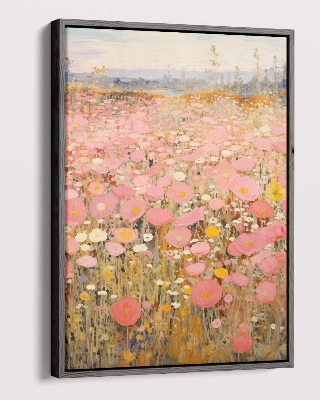 Zomerse Bloemenpracht Kunstwerk-canvas-dibond-plexiglas-wanddecoratie-WallArtistic