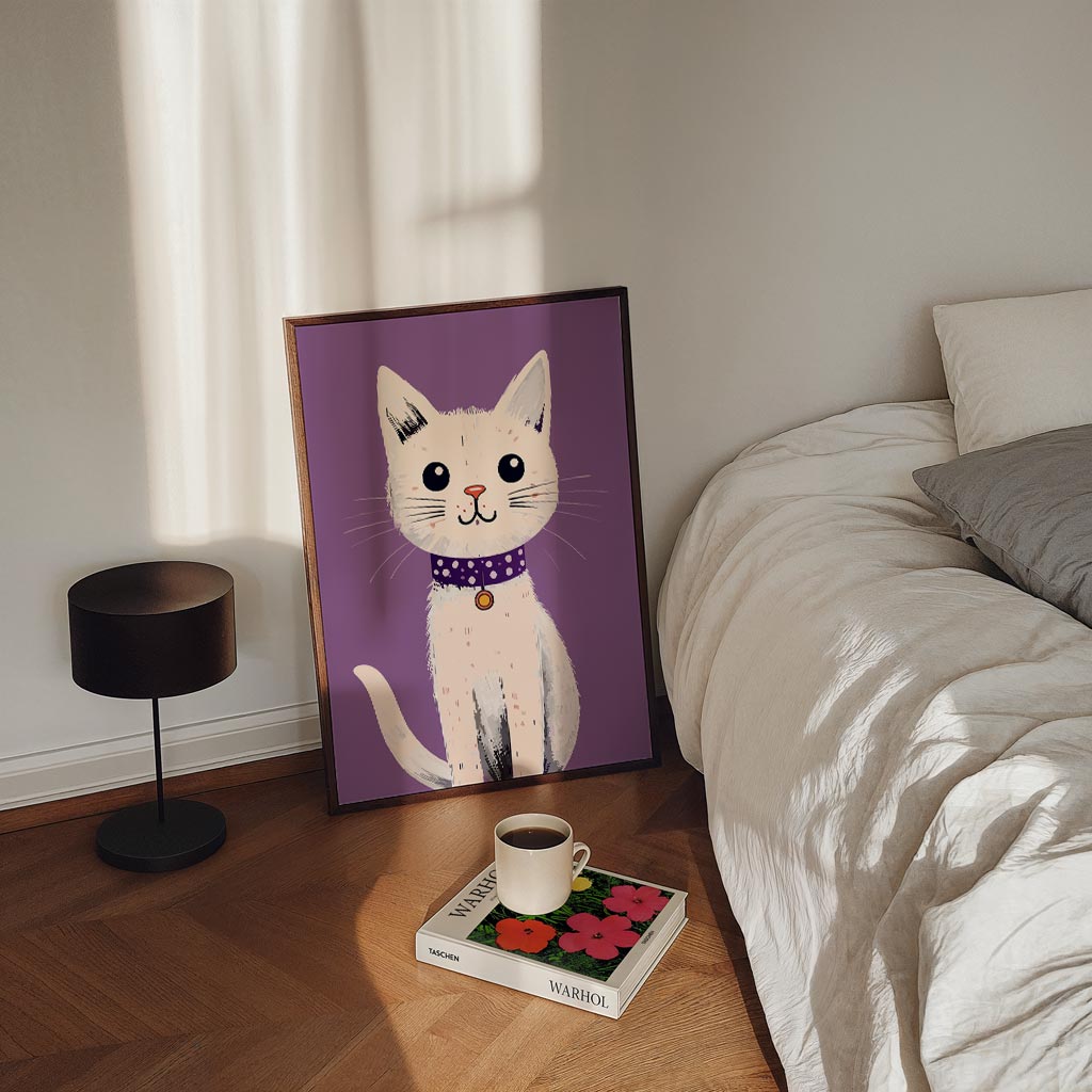 Schattige Kat Poster-WallArtistic