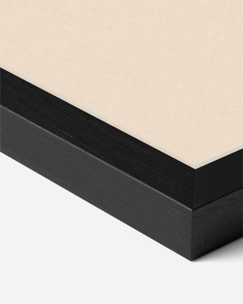 Beige Zeehorens Poster-WallArtistic