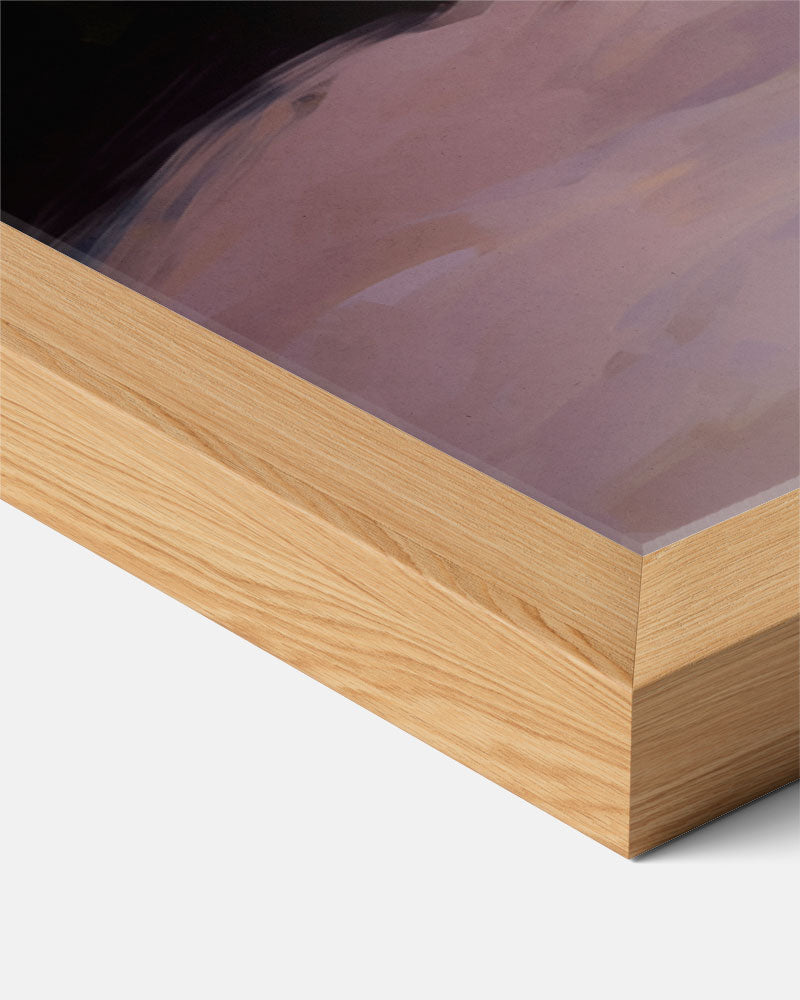 Dromerige Lezeres Met Boek Poster-WallArtistic