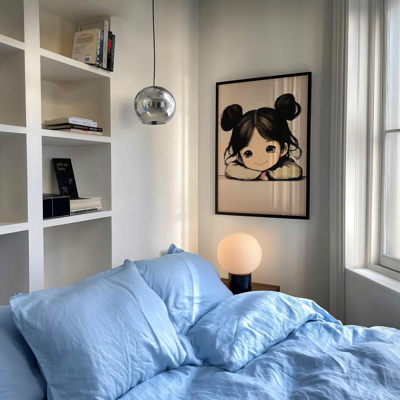 Schattige Kinderkunst Poster