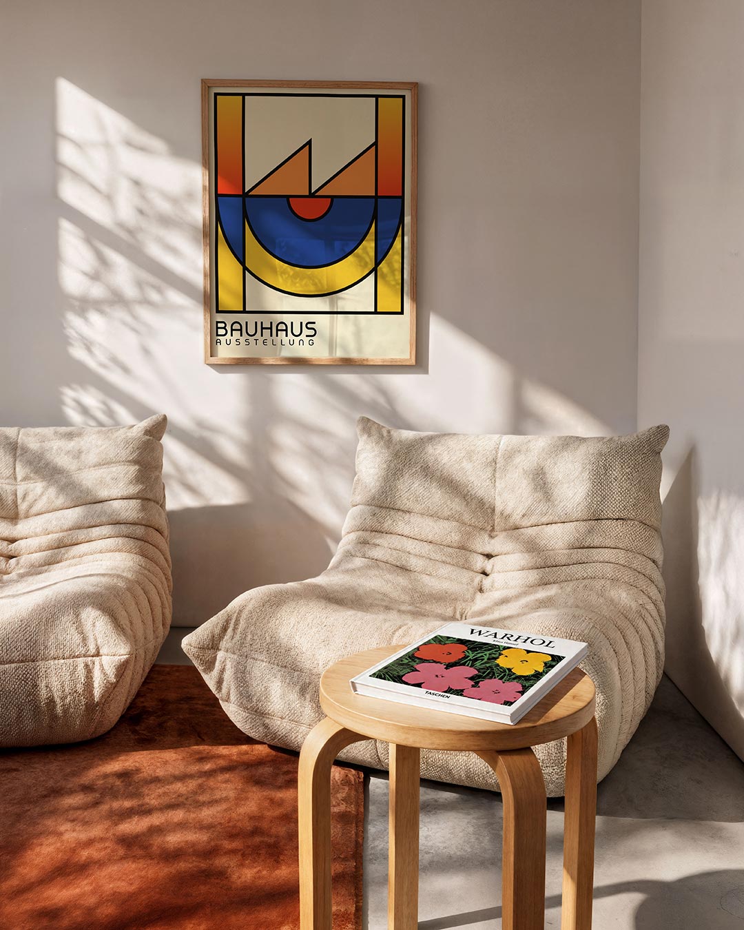 Vormen en kleurvlakken Poster