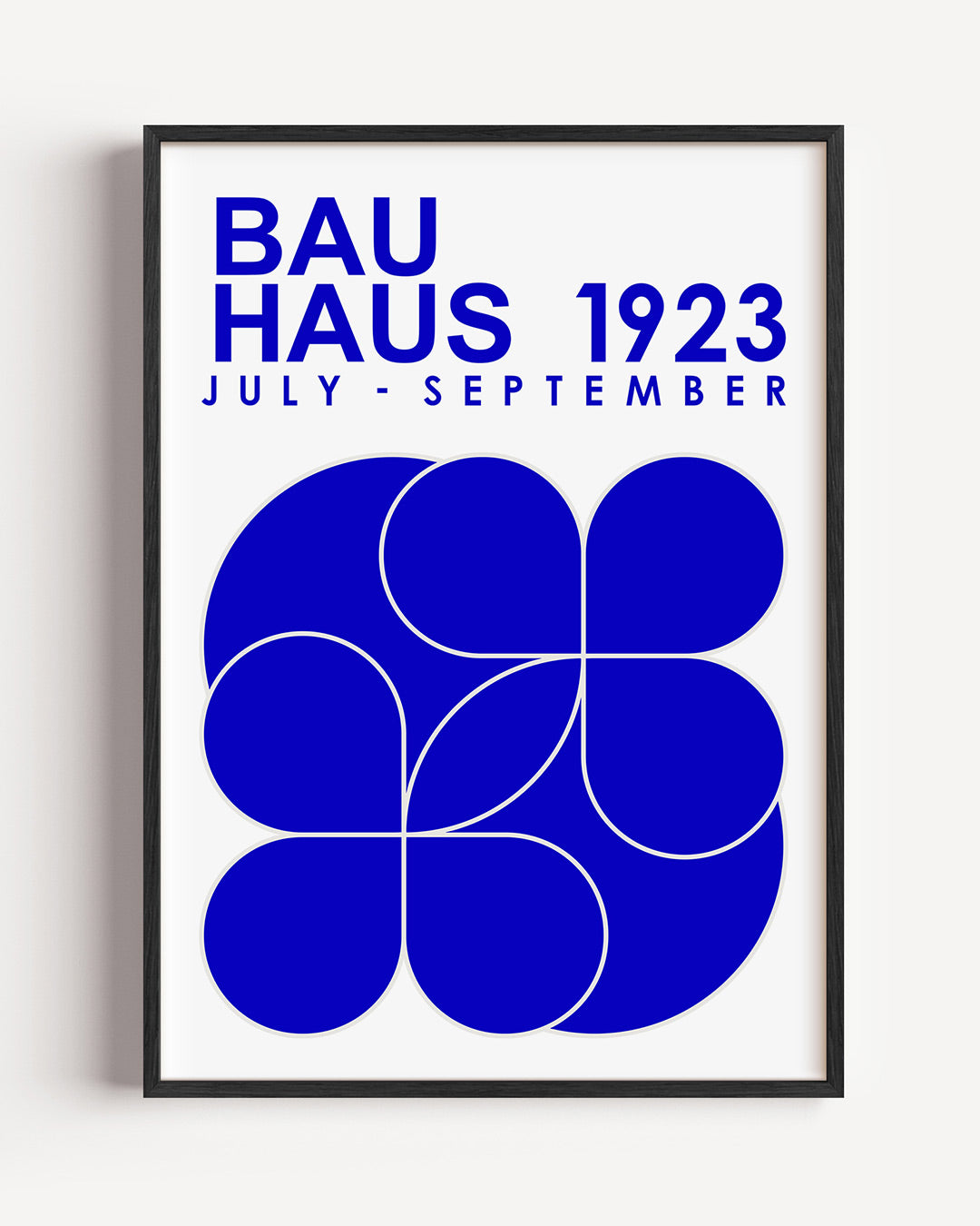 Vormen en vlakken Poster