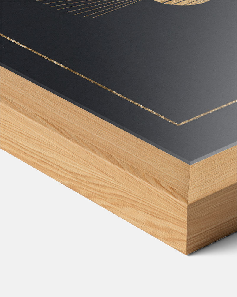 Elegante Abstracte Zon Poster-WallArtistic