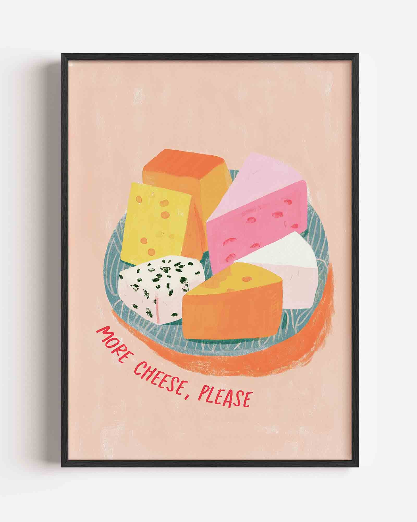 Kaasplateau Poster