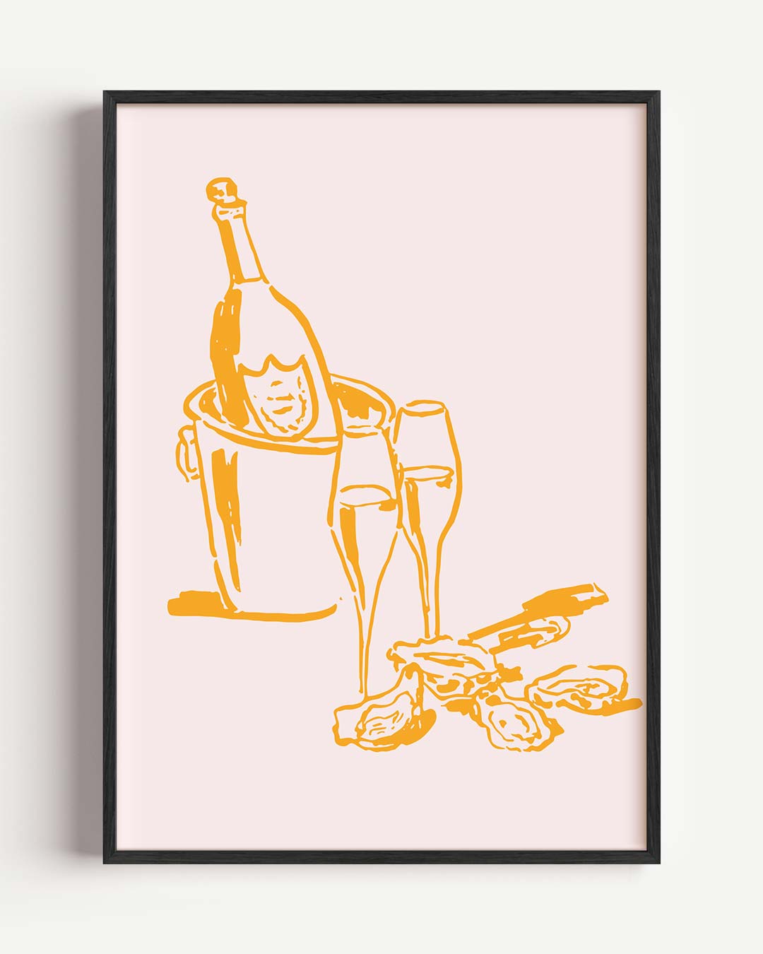 Luxe Champagne Moment Poster