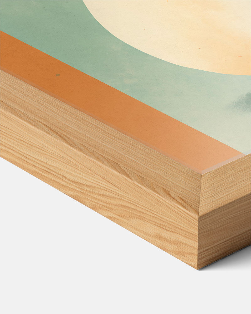 Moderne Peer Kunstposter-WallArtistic