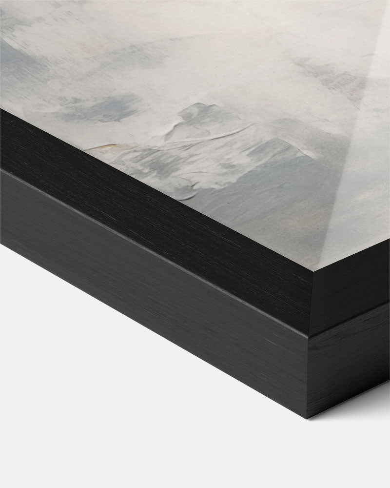 Rustige Beigetinten Poster-WallArtistic
