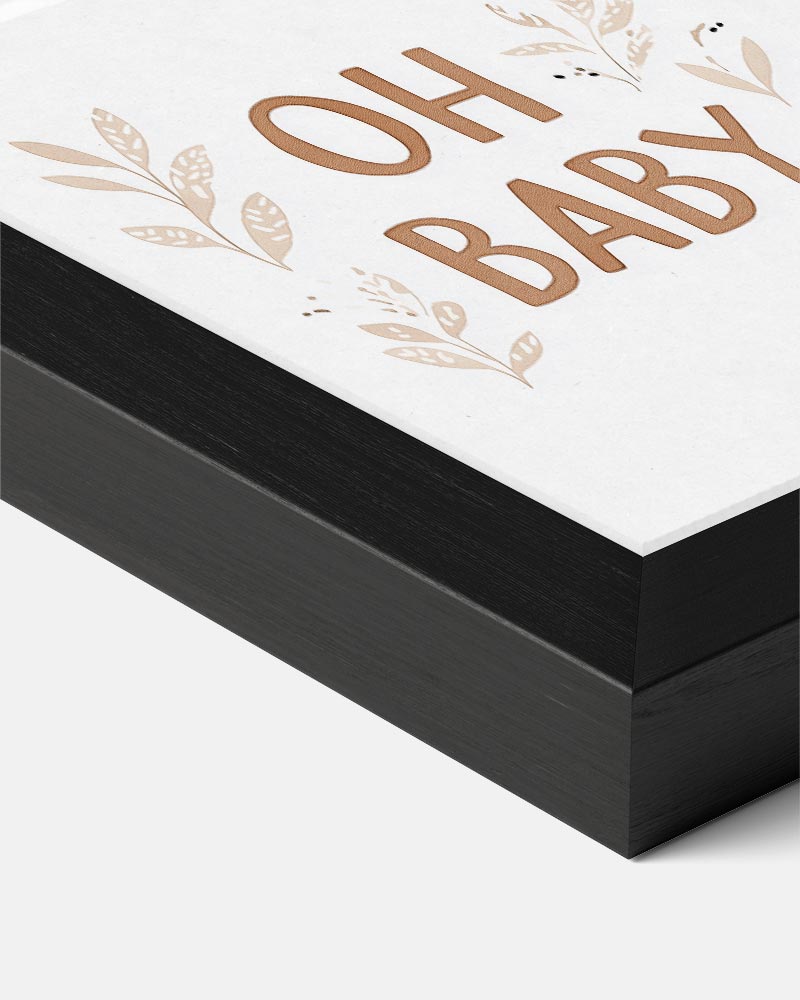 Oh Baby! Botanische Poster-WallArtistic