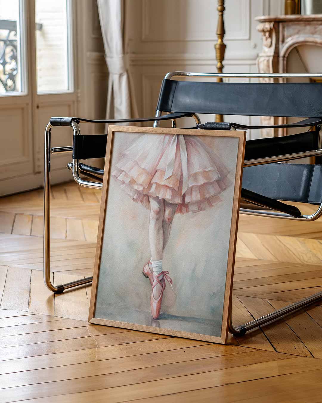 Elegante Balletschoonheid Poster