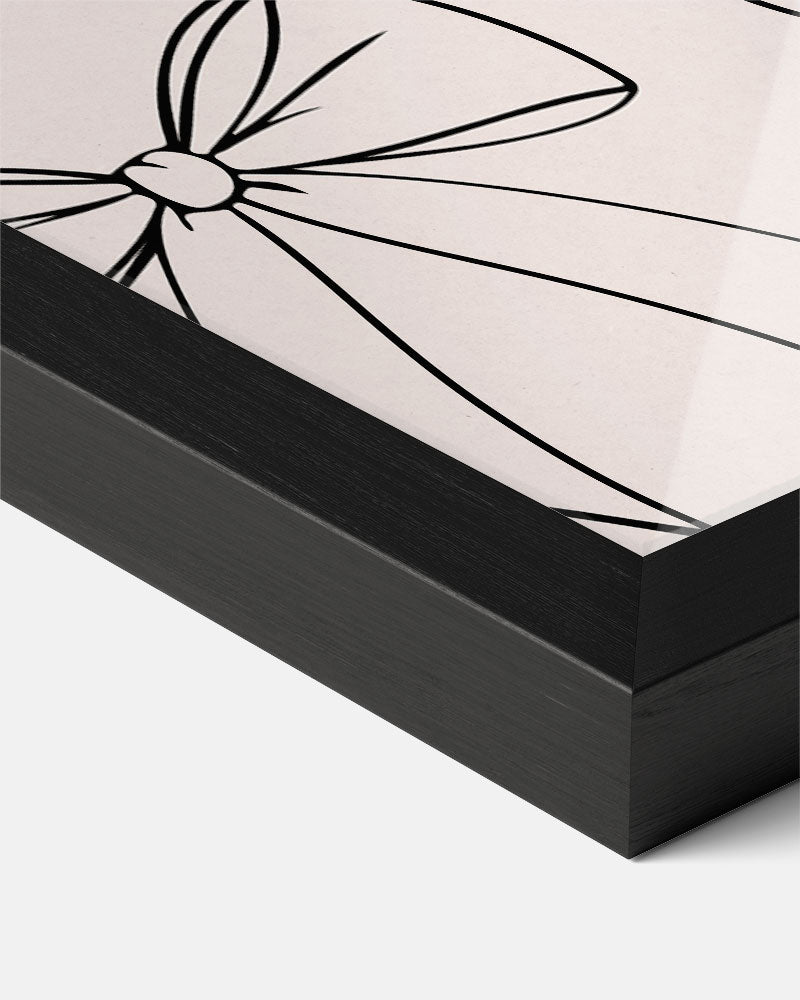 Elegante Strikjes Poster-WallArtistic