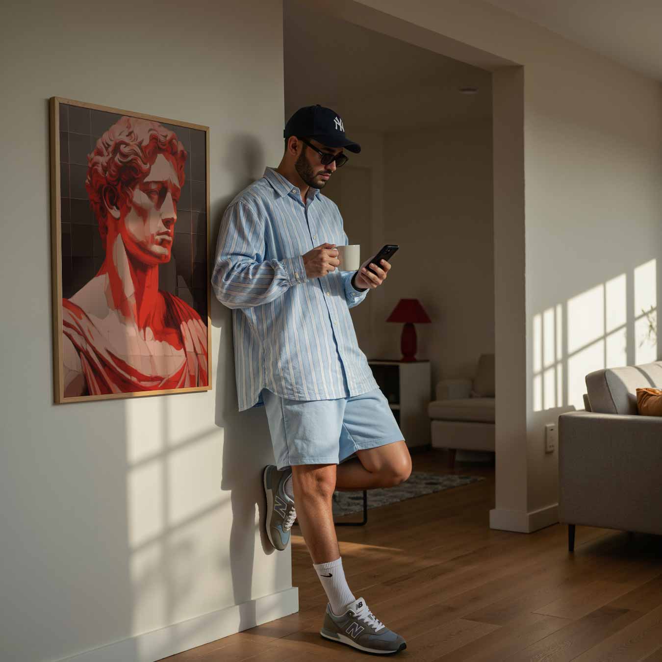 Klassieke Buste Art Poster-WallArtistic