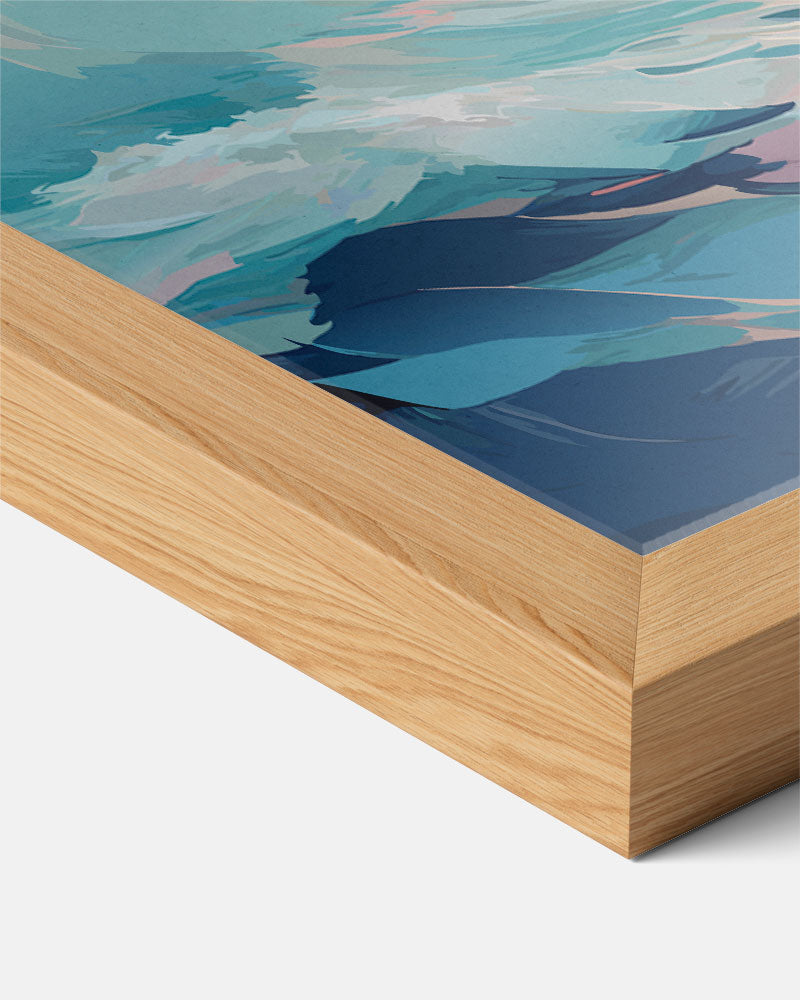 Zonsondergang aan Zee Poster-WallArtistic